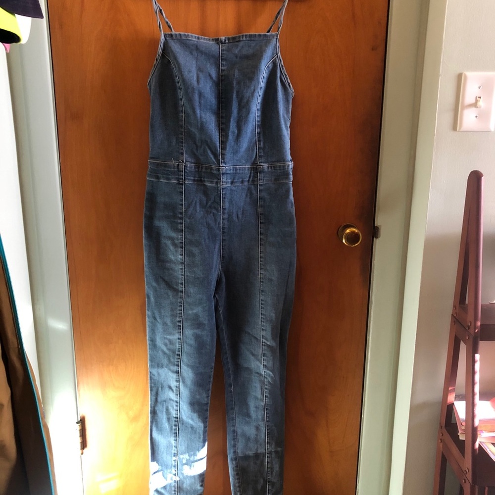 Denim jumpsuit